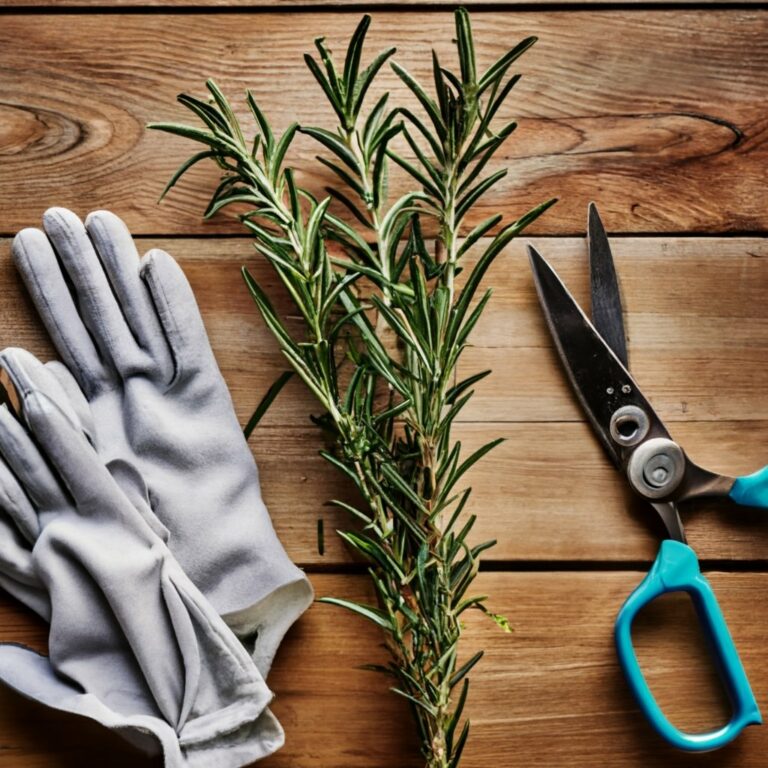how and when to prune rosemary