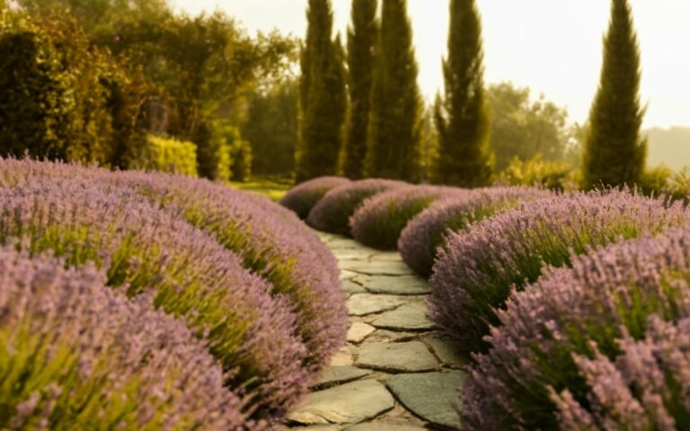 how to grow a lavender hedge