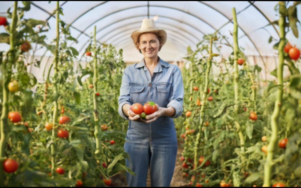 Tomato pruning process